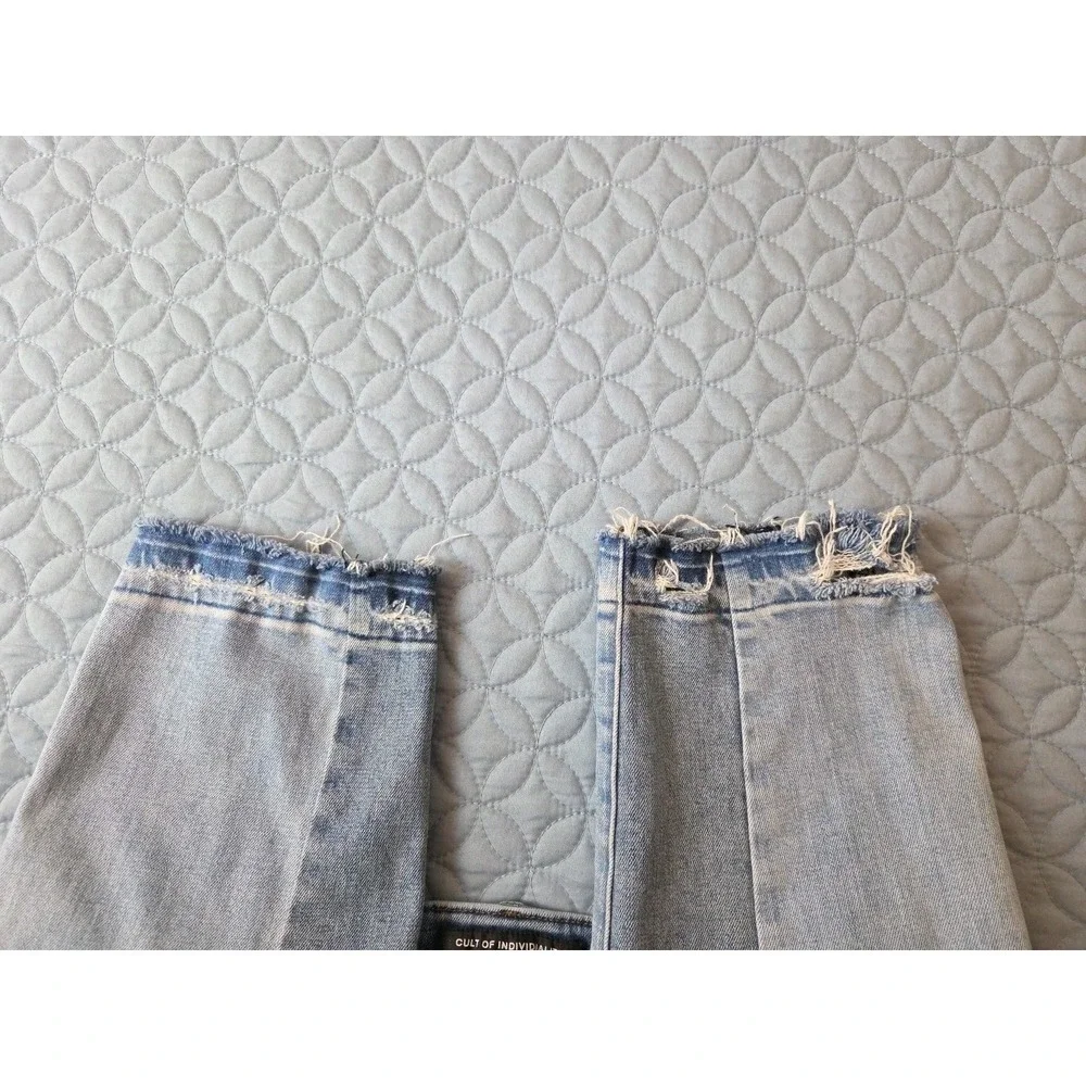 Cult of Individuality Womens Remix Slouchy Stretch Jean Size 31 Buckle - Picture 11 of 11